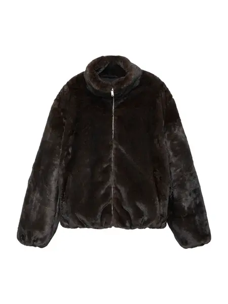 Pull&Bear Prechodná bunda  tmavohnedá