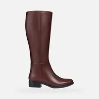 Brown women's boots Geox Felicity - Women's