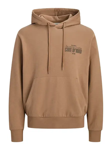 JJ Rebel Mikina 'JREBCHRISTIAN'  hnedá / čierna / biela