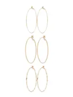 ABOUT YOU Náušnice  zlatá