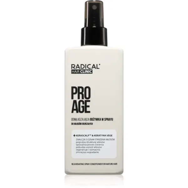 Farmona Hair Clinic Pro Age Rejuvenating Spray Conditioner bezoplachový kondicionér pre zrelé vlasy 200 ml