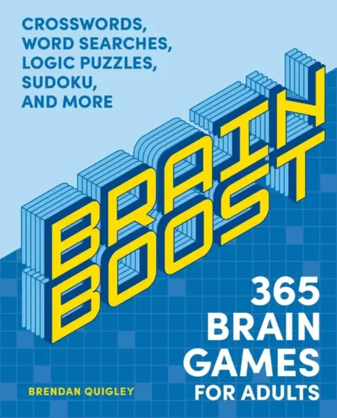 Brain Boost: 365 Brain Games for Adults - Brendan Quigley