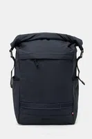 Batoh Tommy Hilfiger pánský, tmavomodrá barva, velký, hladký, AM0AM13216