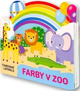 Tvarované leporelo Farby v zoo
