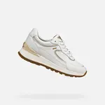 White women's sneakers Geox Desya ABX - Women's