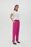 Marisse Women's Trousers L-Sp-4604 Fuchsia