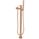 Vaňová batéria RAV SLEZÁK Seina so sprchovacím setom zlatá ružová kartáčovaná SE949.5ZRK