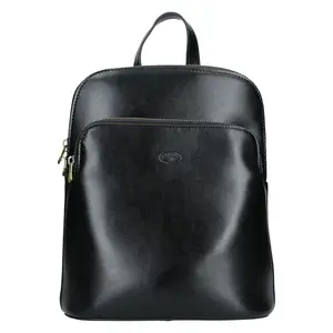 Dámsky kožený batoh Katana Alens - čierna