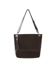 RYŁKO Shopper  tmavohnedá