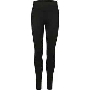 PROGRESS VITA Zateplené dámské legíny, černá, velikost