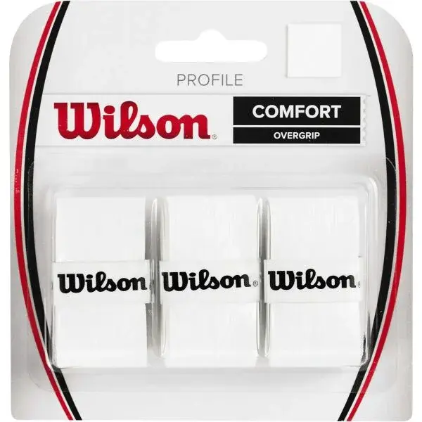 Wilson PROFILE OVERGRIP Omotávka, bílá, velikost