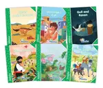 Jolly Phonics Folktales Green Readers (Level 3) Complete Set (1-6) - Louise Van-Pottelsberghe