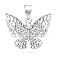 Brilio Silver Okouzlující stříbrný přívěsek Motýl PT34W