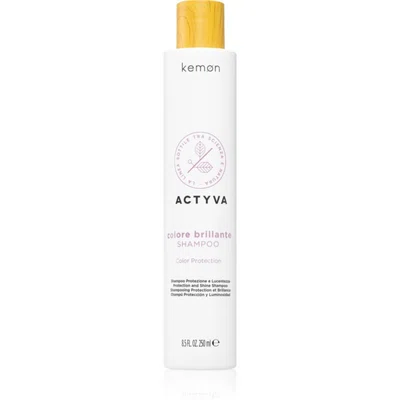 Kemon Actyva Colore Brillante rozjasňující a posilující šampon pro barvené vlasy 250 ml