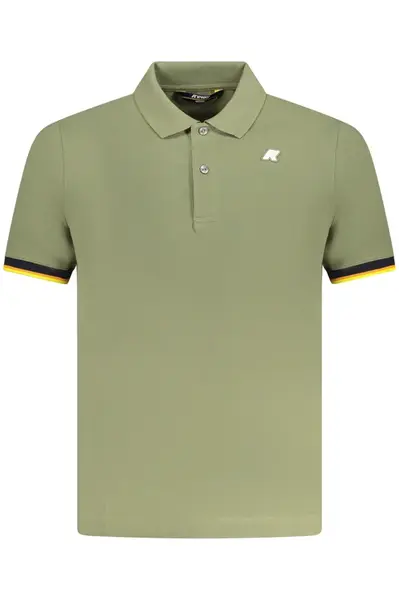 Zelené pánské polo triko K-WAY
