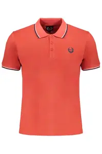 Červené pánské polokošile GIAN MARCO VENTURI