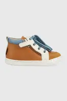 Dětské kožené polobotky Shoo Pom