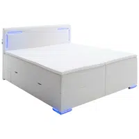 Xora POSTEL BOXSPRING, 160/200 cm, bílá