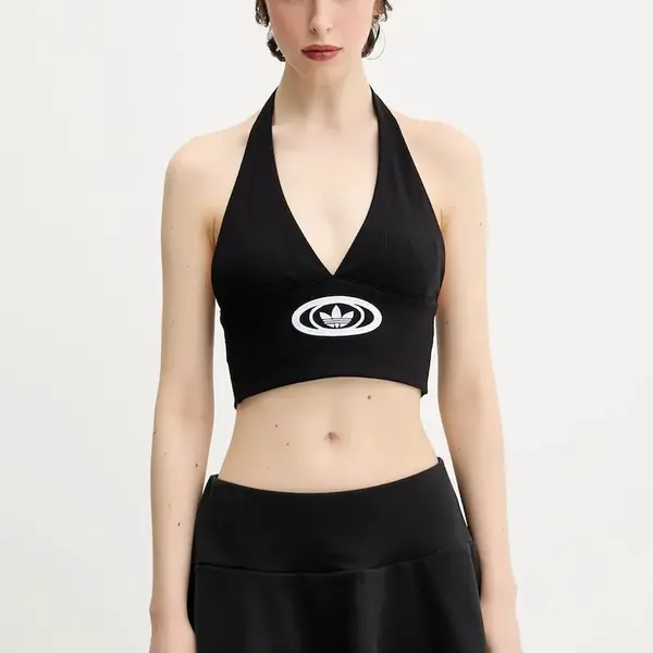 Bavlněný top adidas Originals Campus V Top