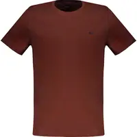 HARMONT &amp; BLAINE MEN'S SHORT SLEEVE T-SHIRT BROWN