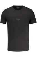 Černé triko GUESS s krátkým rukávem