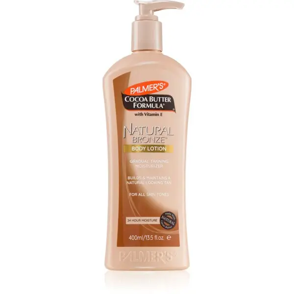 Palmer’s Cocoa Butter Formula Natural Bronze samoopalovací tělový krém pro postupné opálení 400 ml