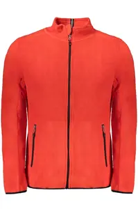 Červená pánská mikina na zip