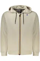 K-WAY MEN'S ZIP-UP SWEATSHIRT BEIGE