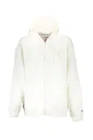 Tommy Jeans Hooded Collar White Women's Sweatshirt Dw0dw13575ybl