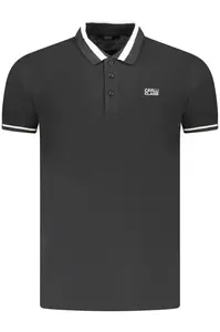 Černé pánské polo triko Cavalli Class