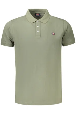 NORWAY 1963 MEN'S SHORT SLEEVE POLO GREEN