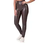 Bellinda 
RELAX & GO LEATHEROPTIC LEGGINGS - Women's leather leggings - dark brown