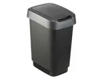Odpadkový koš Twist 10 l, antracitový%