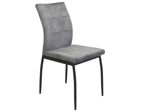 Jedálenská stolička Pluto, holubia šedá látka%