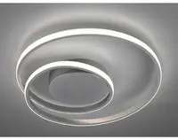 Stropné/nástenné osvetlenie Zibal, titanová farba%