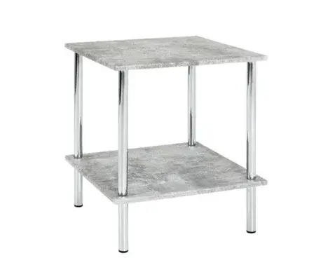 Odkladací stolík Boston, šedý betón%