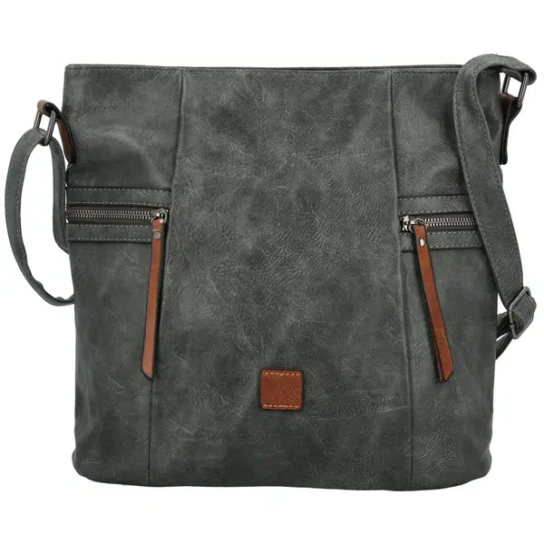 Dámska crossbody kabelka šedá - Firenze Jamia
