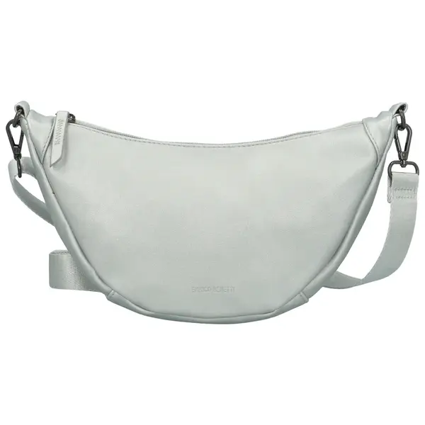 Dámska crossbody kabelka strieborná - Enrico Benetti Anava