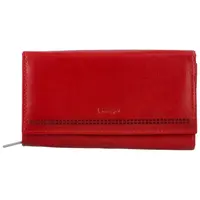 Dámska kožená peňaženka červená - Bellugio Ermína
