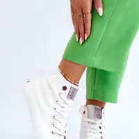 Cross Jeans Dámske klasické vysoké tenisky krížové džínsy