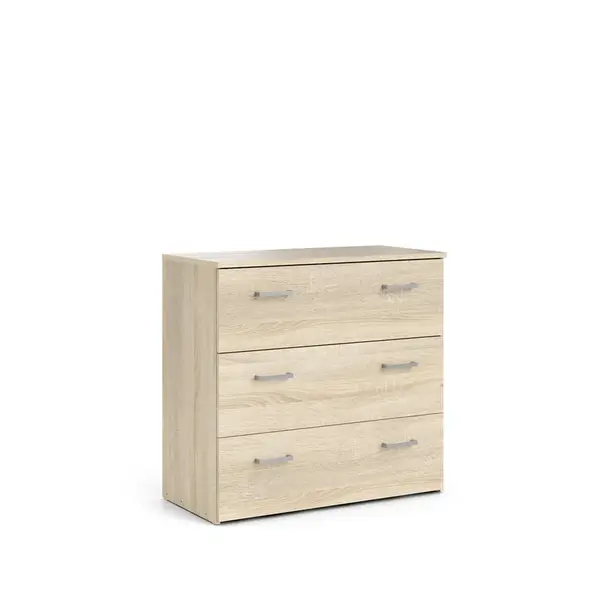 Livetastic KOMODA, barvy dubu, 74,1/69,9/36 cm