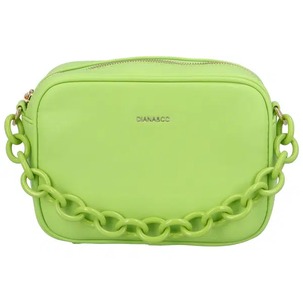 Dámska crossbody kabelka svetlozelená - DIANA & CO Aftery