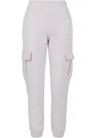 Women's Cargo Sweat High-Waisted Softlilac Pants