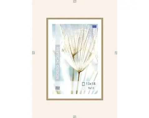 Klipový rámček 13x18 cm, číry%