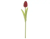 Umelý kvet Tulipán 34 cm, červená%