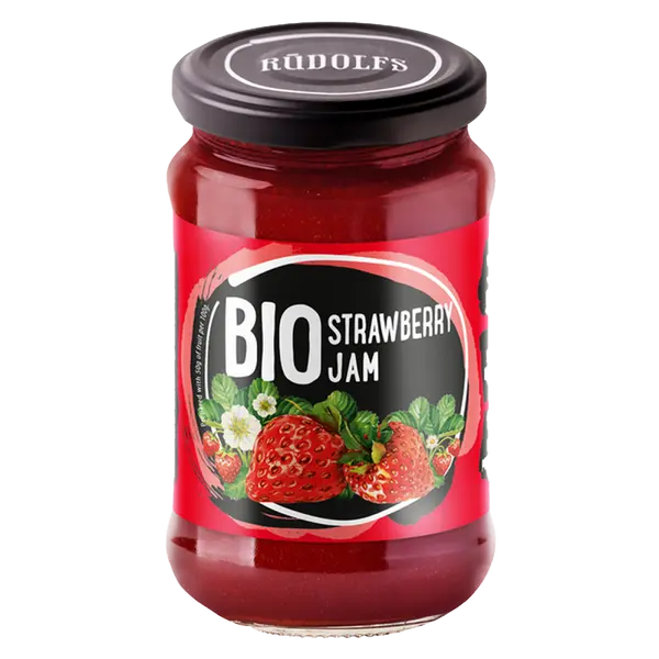 RUDOLFS Jahodový džem BIO 400 g