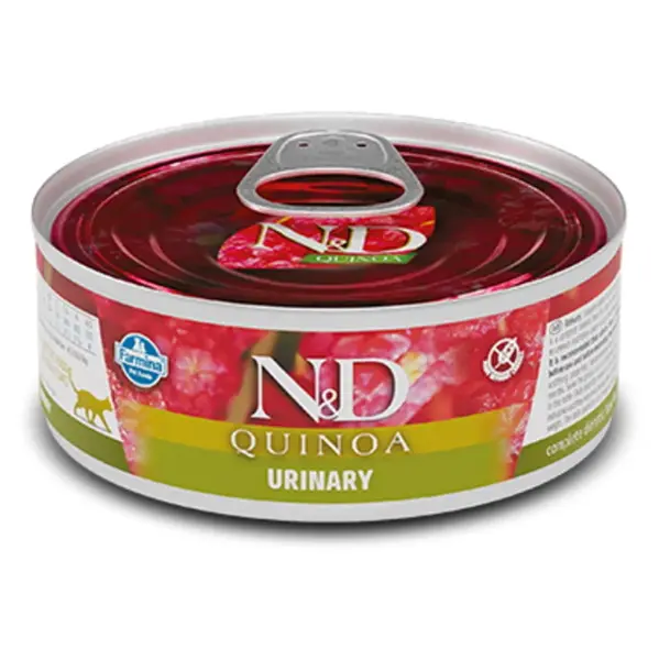 N&D Quinoa Urinary Duck & Cranberry Adult pro dospělé kočky 80 g