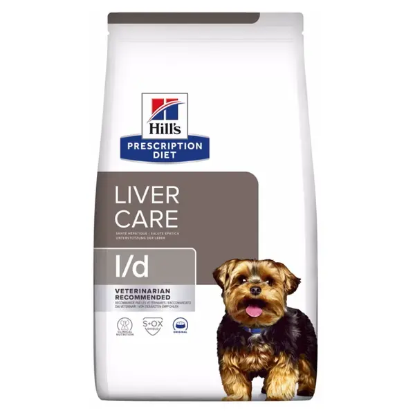 HILL'S Prescription Diet l/d granule pro psy 4 kg
