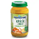 HAMÁNEK Králík s mrkví a bramborovým pyré 6m+ 230 g