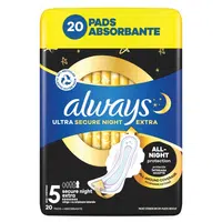 ALWAYS Hygienické vložky Secure Night S5 20 kusů
